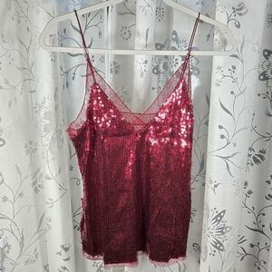 Free People Intimately Sequin Top Womens Size‎ XS